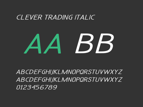 Clever Trading Italic