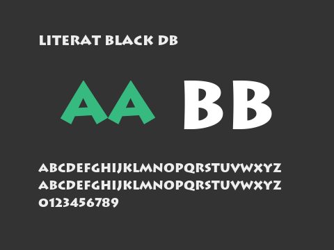 Literat Black DB