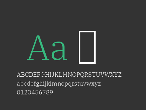 IBM Plex Serif Light