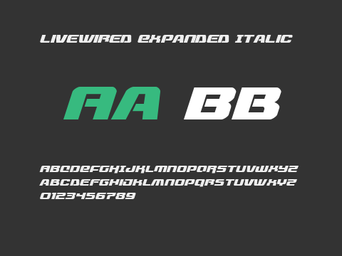 Livewired Expanded Italic