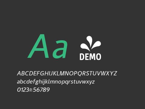 FSP DEMO - Kylo Sans Italic