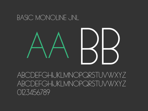 Basic Monoline JNL