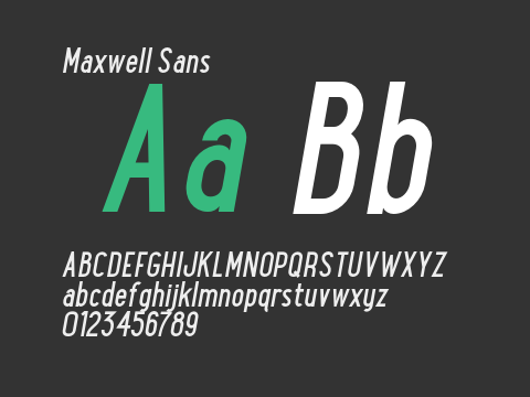 Maxwell Sans