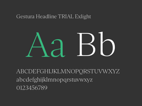 Gestura Headline TRIAL Exlight