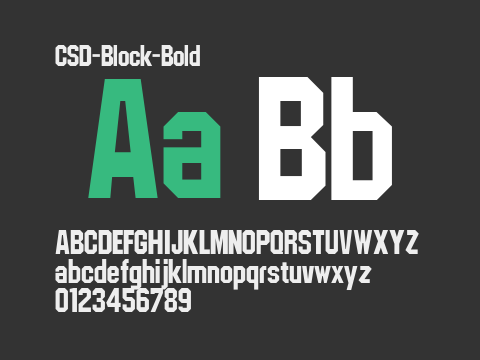 CSD-Block-Bold