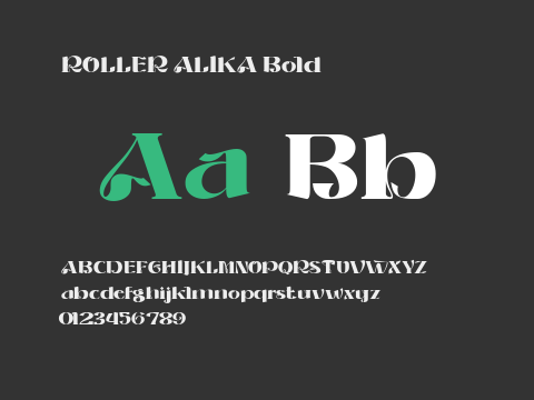 ROLLER ALIKA Bold