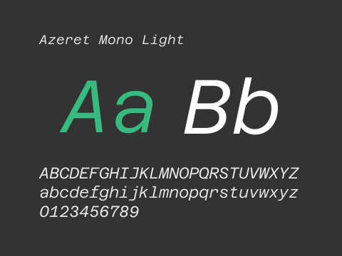 Azeret Mono Light