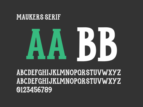 Maukers Serif