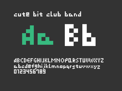 cute bit club band