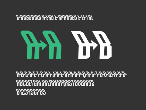 Crossbow Head Expanded Leftal