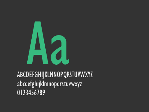 GillSans SA-Condensed