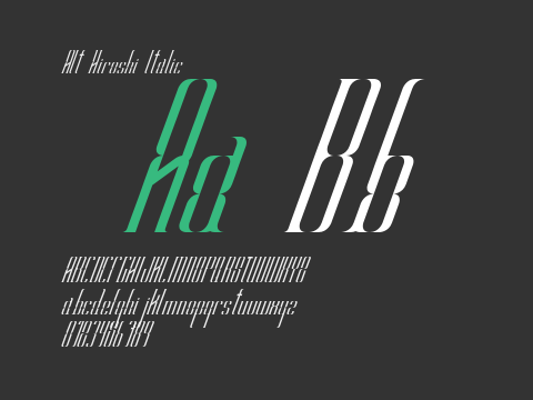 Alt Hiroshi Italic