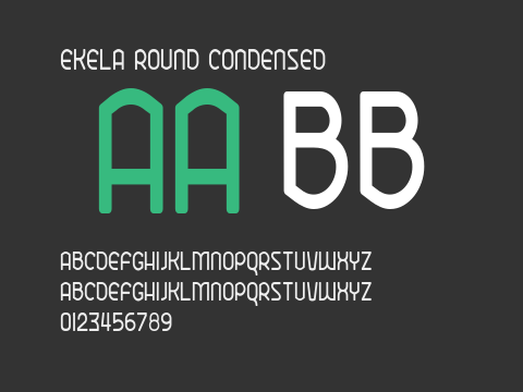 Ekela Round Condensed