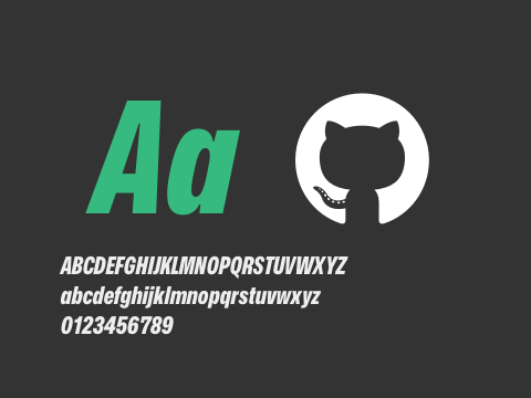 Mona-Sans ExtraBold Narrow Italic