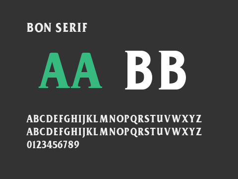 Bon Serif