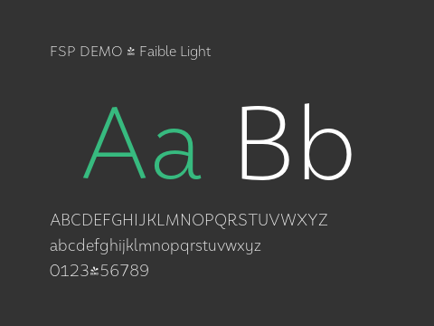 FSP DEMO - Faible Light