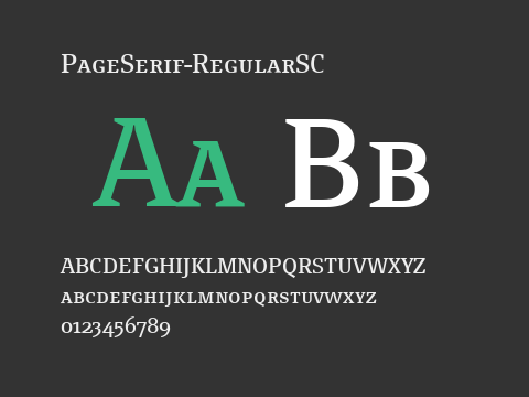 PageSerif-RegularSC