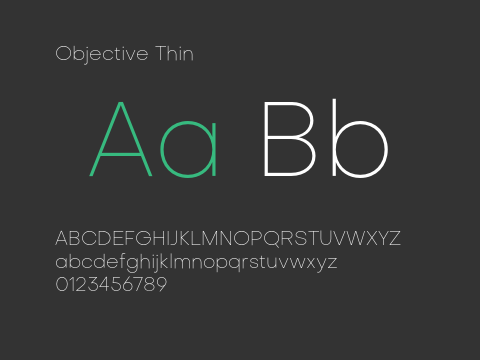 Objective Thin
