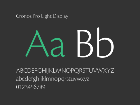 Cronos Pro Light Display