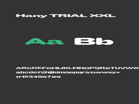 Hany TRIAL XXL