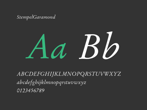 StempelGaramond