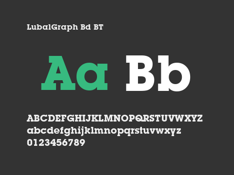 LubalGraph Bd BT