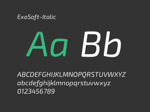 ExoSoft-Italic