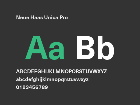 Neue Haas Unica Pro