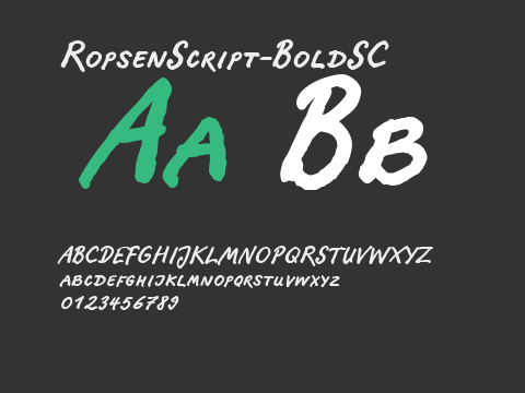 RopsenScript-BoldSC