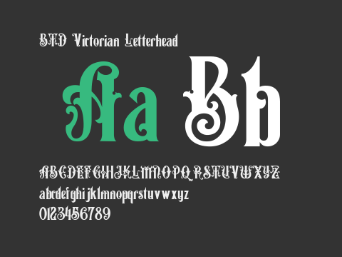 BTD Victorian Letterhead