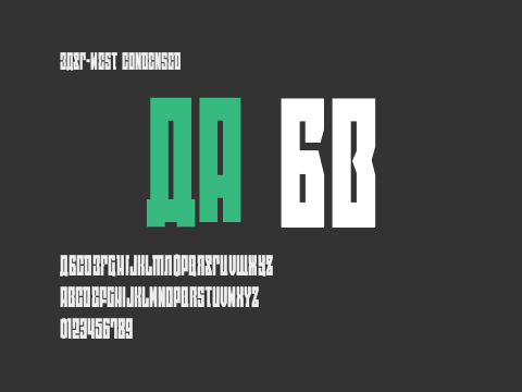 EAST-west Condensed