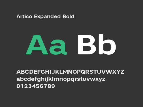 Artico Expanded Bold