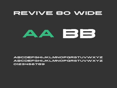 Revive 80 Wide