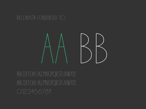 Bellavista Condensed 10