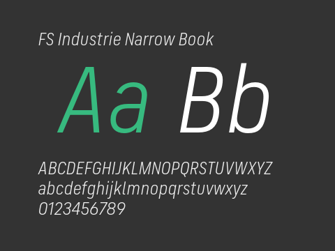 FS Industrie Narrow Book