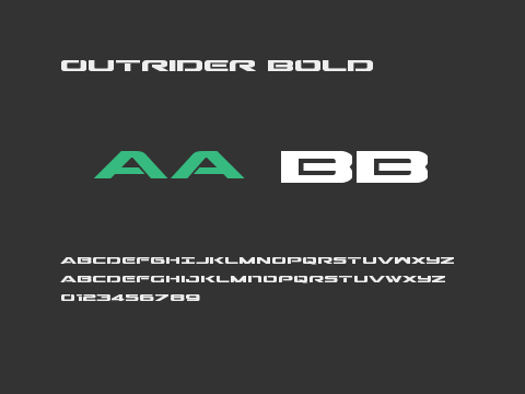 Outrider Bold