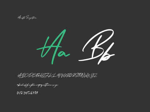 Arista Signature