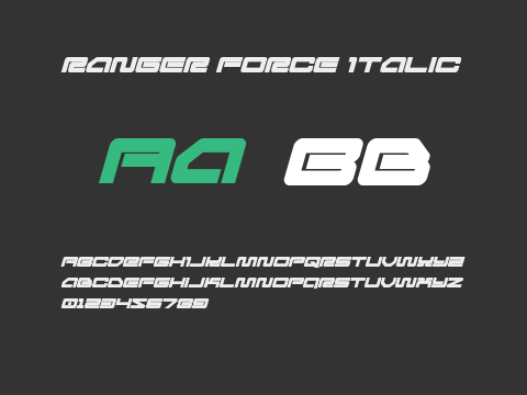 Ranger Force Italic