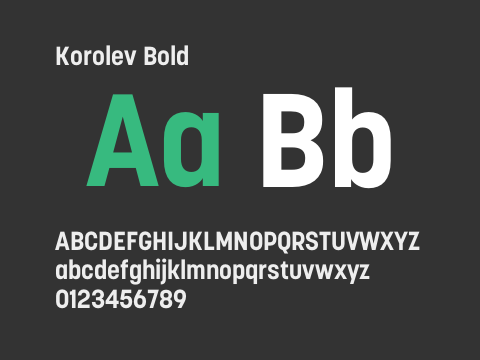 Korolev Bold