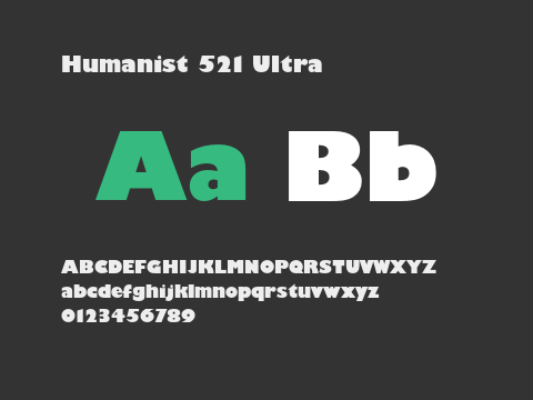 Humanist 521 Ultra