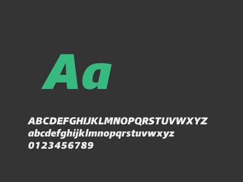 Qubo-BlackItalic