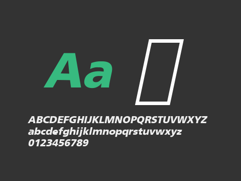 Frutiger Blk