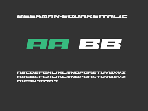 Beekman-SquareItalic