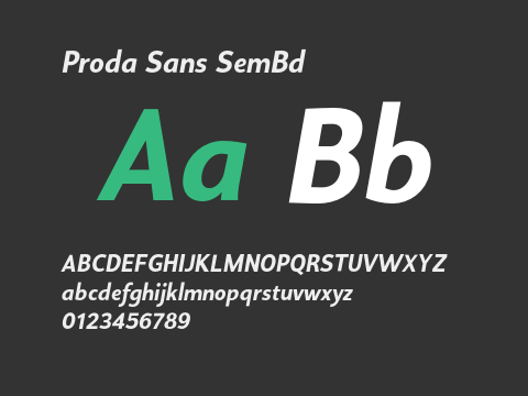 Proda Sans SemBd