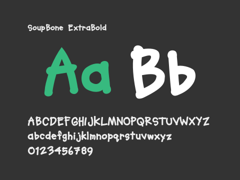 SoupBone ExtraBold