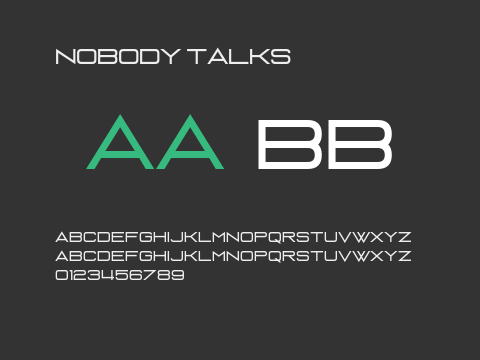 Nobody Talks