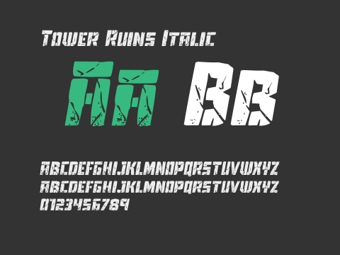 Tower Ruins Italic