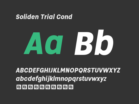 Soliden Trial Cond