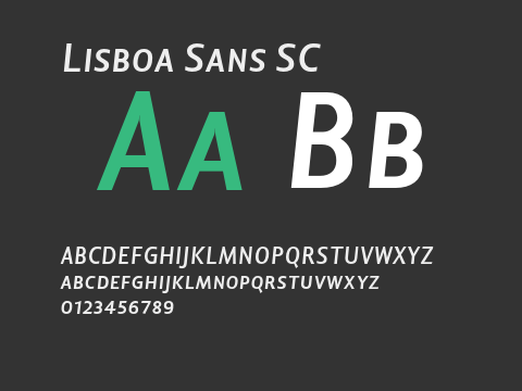 Lisboa Sans SC