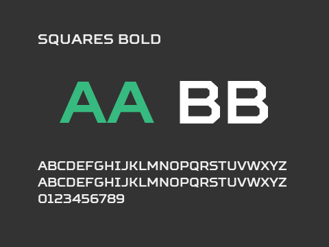 Squares Bold